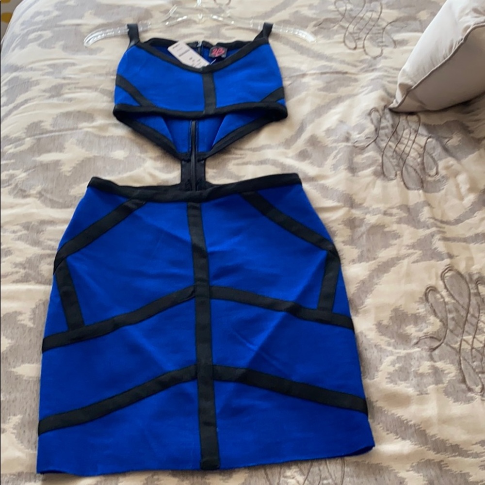 Blue Bebe “Crop” Dress #58